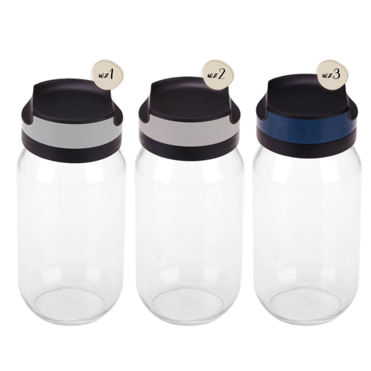 Pojemnik szklany 1000ml GLASSER RAVI